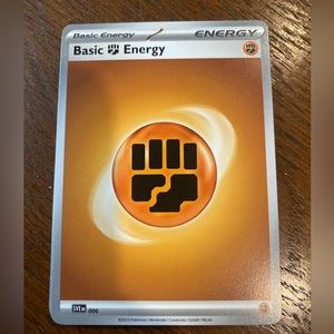 Pokémon Fighting Energy